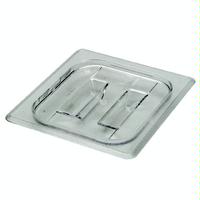 Cambro 60CWCH135 Polycarbonate Food Pan Lid 16 Size Clear with Handle Priced Each Sold in Cases of 6