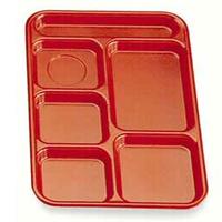 Cambro PS1014161 PennySaver School and CafeteriaTrays 10 x 1412 5 Food Compartments 1 Flatware Compartment Tan Color Priced Each Sold in Cases of 24