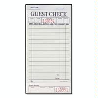 Direct Paper Supply DPSG36321 1 Part Guest Check 50 Checks Per Pad 50 Pads Per Carton Priced by the Carton