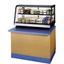 Federal Industries CRB3628SS Curved Glass Refrigerated Countertop Food Display Case 36 Long Bottom Mount SelfServe Signature Series