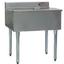 Eagle Group B36IC16D18 Underbar Ice Chest 36 Long x 20 Front to Back x 16 Deep 201 Lb Capacity Sliding Cover 1800 Series