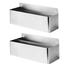 Eagle Group B42IC16D18 Underbar Ice Chest Stainless Steel 42 L x 20 Front to Back x 16 Deep 236 lb Capacity Sliding Cover 1800 Series
