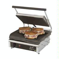 Star GX14IS Sandwich Grill Electric Two sided Grill 14 Smooth Iron Grill Plates Thermostatic Control Grill Express Series