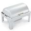 Vollrath 46255 Chafer Rectangular 9 Quart Capacity 3 Position Dome Cover New York New York Series Heater sold Separately