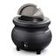 Vollrath 72165 Kettle Colonial Electric 11 Quart Cover with Hinge 1534 Diameter Black Cayenne Series