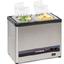 Nemco 90202 Cold Condiment Chiller Includes 2 16 Size Stainless Pans with Clear Lids