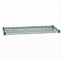 Thunder Group CMEP2460 Green Epoxy Wire Shelving 24 Front to Back x 60 Long Priced Each Purchased in In Cases of 2