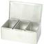 Thunder Group SSCD003 Bar Condiment Server 3 Compartments Inserts Included Stainless Steel Priced Each Sold in Cases of 16