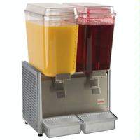 Grindmaster D253 Beverage Dispenser Two 5 Gallon Bowls Refrigerated Stainless Steel Crathco