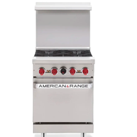 American Range AR4 24 Range 4 Burners 32000 BTU with Standard Oven