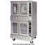 American Range MSD2 Gas Convection Oven Full Size Double Deck Solid Doors 75000 BTU Per Deck
